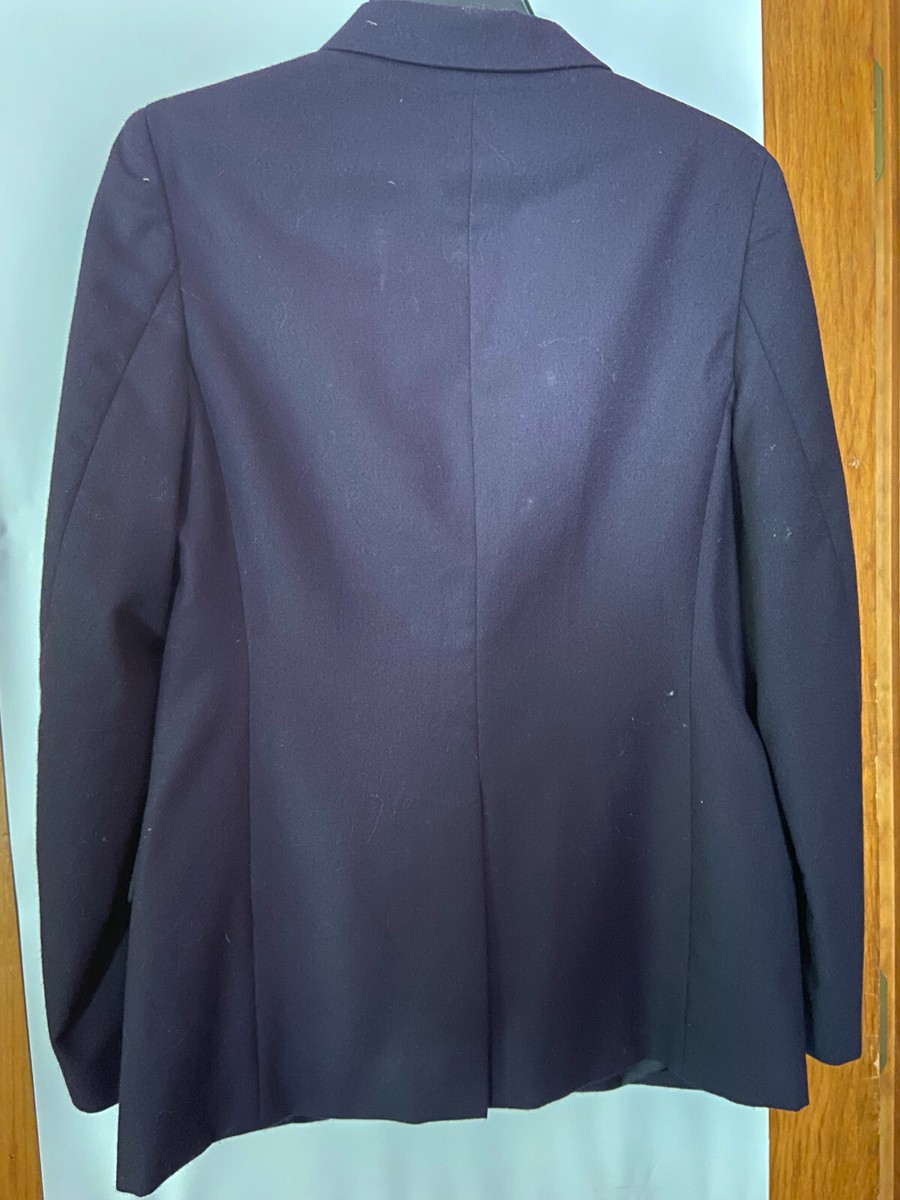 Ralph Lauren Helmet Gold Button Wool Blazer Jacket Coat Boys Youth