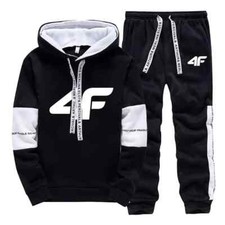 Sports Men's Tracksuit Hooded Long Sleeve Casual and Comfortable Outdoor Jogging