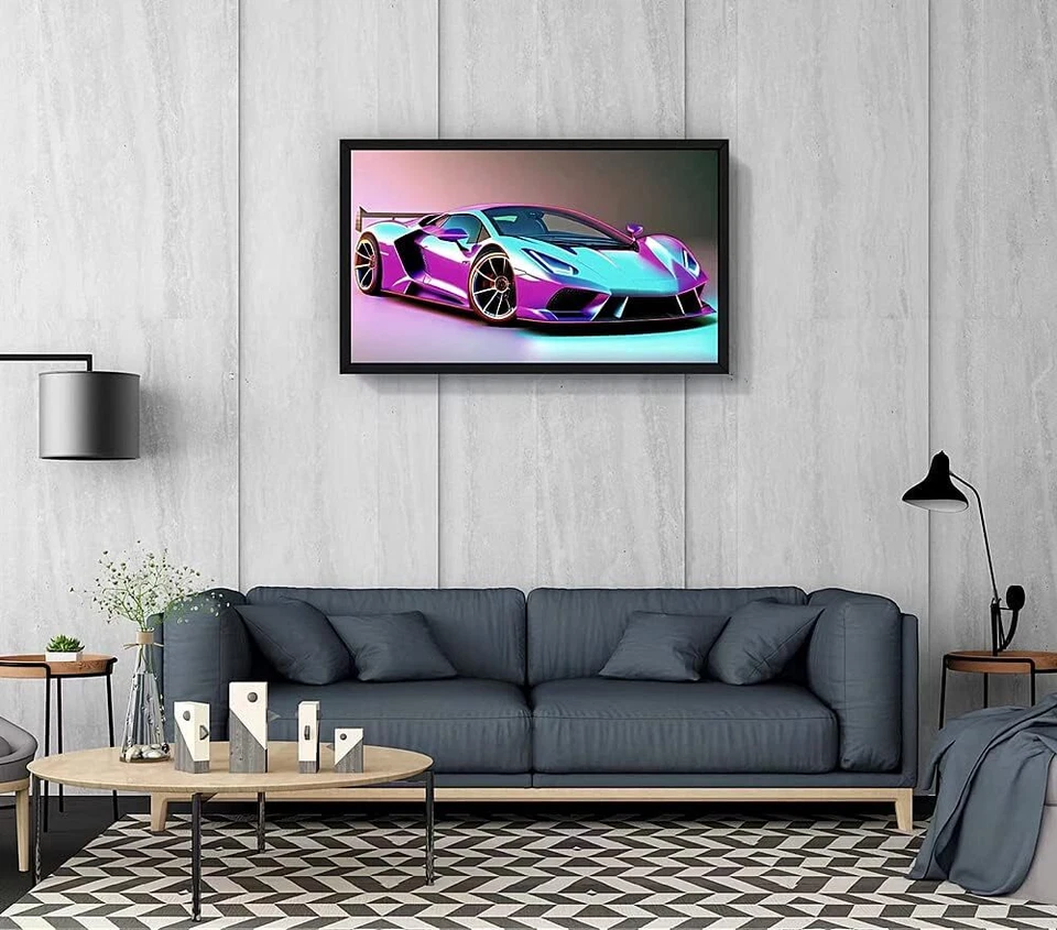 Diamond Painting Kits for Adults and Kids Cars Diamonds Art Paint with Diamond - Image 3 of 4