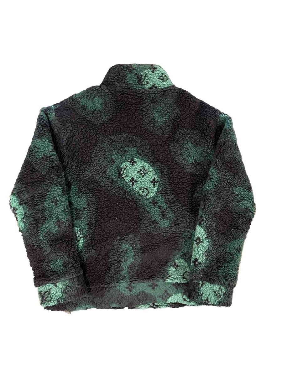 LOUIS VUITTON Monogram Camo Fleece Blouson Jacket - Men's XL | eBay