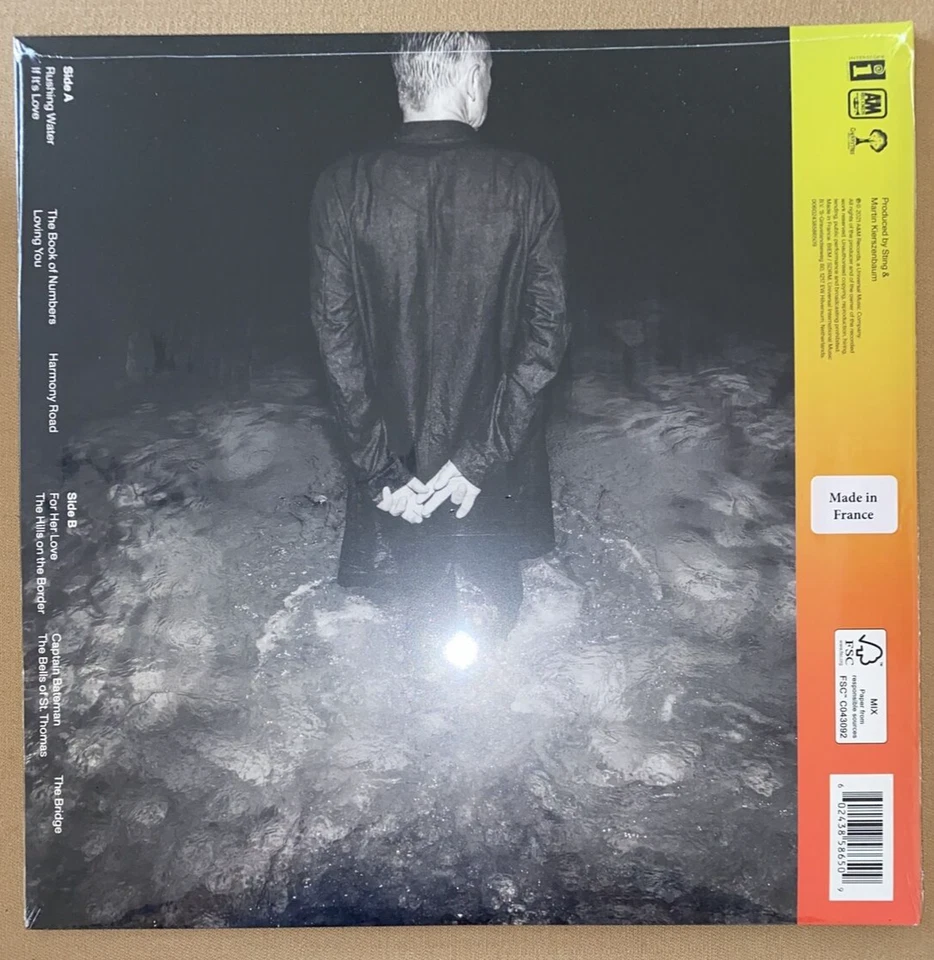 STING THE BRIDGE VINYL LP IMPORT 180 GRAM NEW SEALED MINT - Image 2 of 3