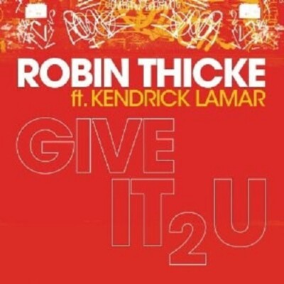 ROBIN THICKE - GIVE IT 2 U (2-TRACK)  CD SINGLE NEU