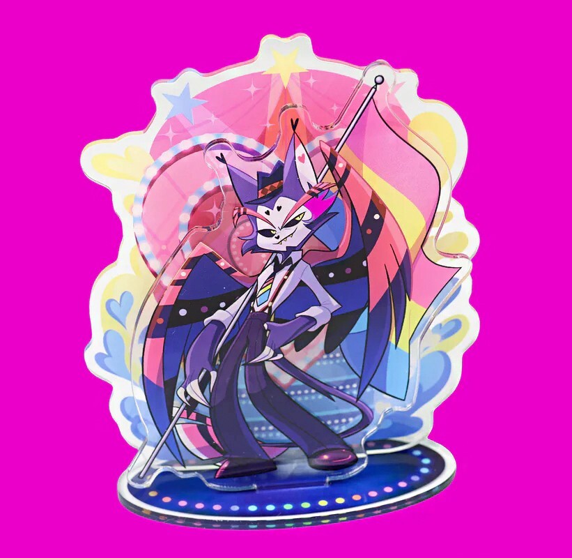 Hazbin Hotel Pride Month 2025 - HUSK Acrylic Standee - SOLD OUT