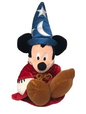 Fantasia Sorcerer Mickey Mouse Plush 22" Disney Store Exclusive Toy