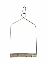 Bird Swing For Bird Cages, Two Options wooden Perch Not Included 