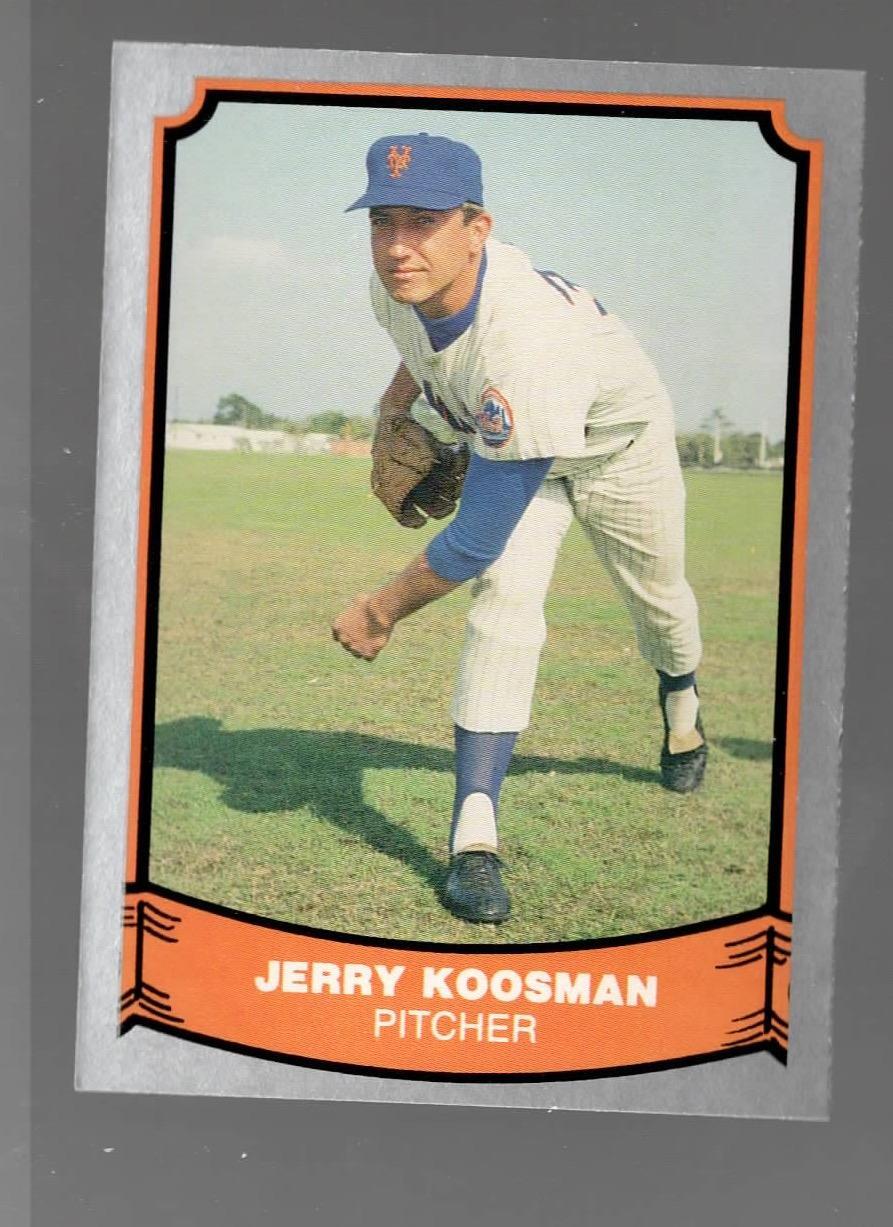 1988 Pacific Legends I Jerry Koosman New York Mets #66 Near Mint or Better