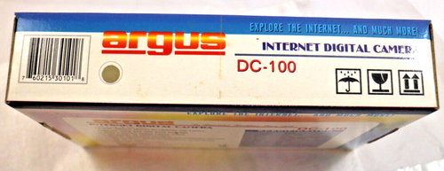 Original 1998 ARGUS DC 100,Internet Digital Camera Mint in Box - Picture 3 of 8