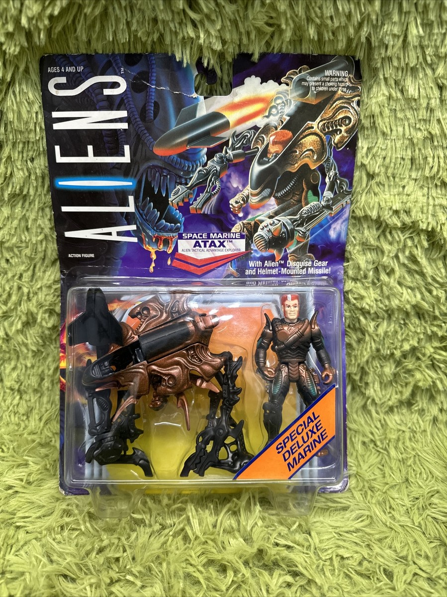 【希少】エイリアン Vintage NIB Kenner Aliens Space Marine Atax W/ Alien