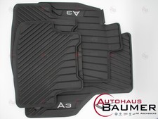 Allwetter-Gummifußmatten Audi A3 Typ 8Y vorne und hinten Original Audi schwarz
