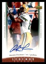 2006 UD Legends Legendary Signatures Football #60 Antonio Freeman Auto *d4