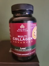 Ancient Nutrition, Multi Collagen Advanced Lean+ Supplement 90 Capsules 06/27
