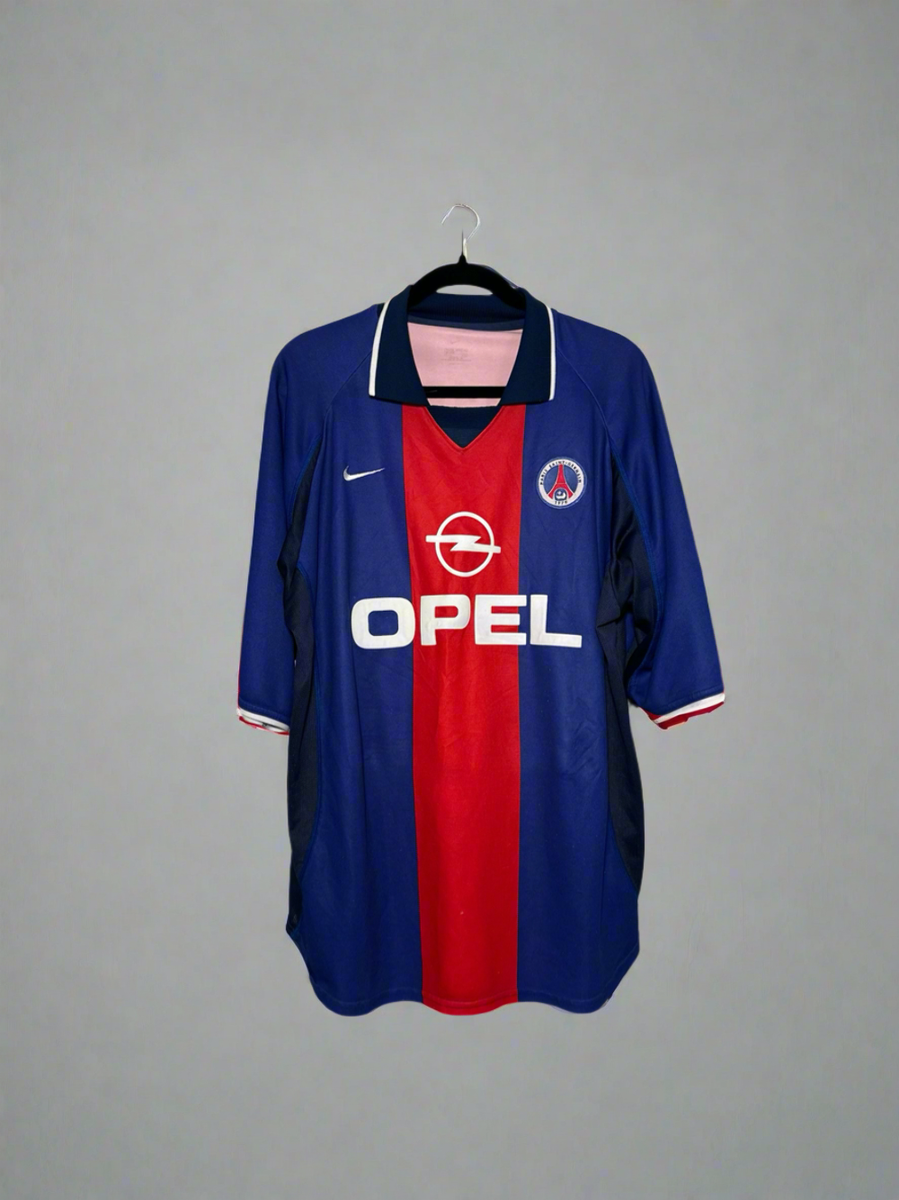 Paris (PSG) Anelka #9 - Nike - 2000/2001 - HOME Kit | eBay