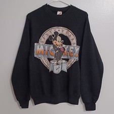 Vintage 1987 Disney Mickey Mouse Sixty Years With You Sweatshirt Size L 42-44 