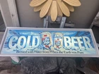 Vintage 1986 Heileman's Old Style Cold Beer Lighted Sign 30" NEW