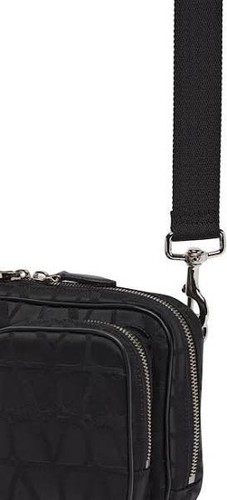 Borsa a tracolla/tracolla VALENTINO GARAVANI Toile Iconographe logo V, $1490, NUOVA!! - Foto 12 di 24