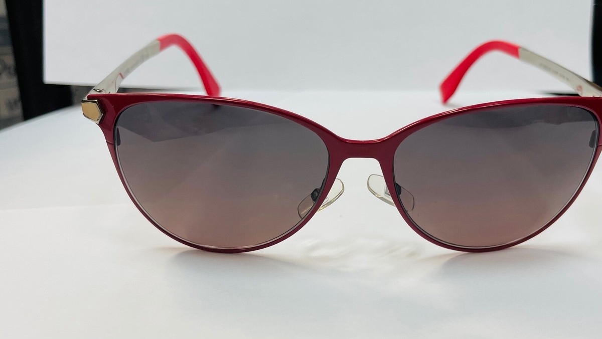 Fendi cat eye sunglasses, red Fendi - FF Diamonds - Cat Eye Sunglasses - Red - Sunglasses  main image 4
