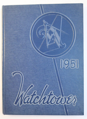 Beverly Hills High School California Watchtower 1951 Yearbook CHAMBERLAIN & KNOX