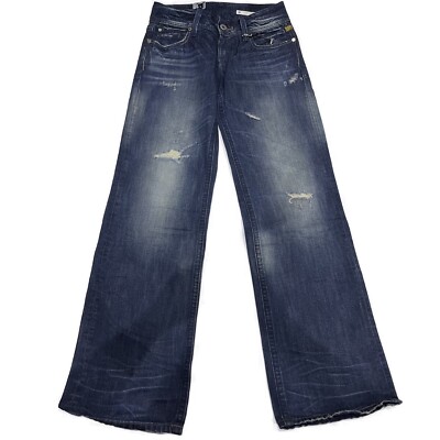 G-STAR Ford lose Damenjeans Dk Aged Destroy UVP £ 80