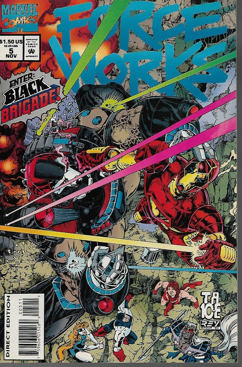 FORCE WORKS (1994) #5 - Back Issue