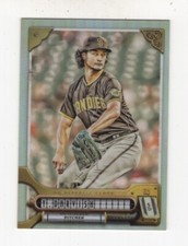 2022 TOPPS GYPSY QUEEN GQ CHROME YU DARVISH SAN DIEGO PADRES #285