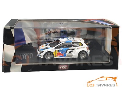 DIECAST CLUB IXO VOLKSWAGEN POLO R WRC #8 S. OGIER RALLY FINLAND