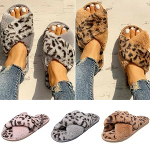 leopard print mules shoes