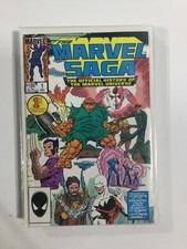 Cover of The Marvel Saga the Official History of the Marvel Universe #1