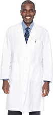 New Doctor Lab Coat Size 40 WHITE Landau Halloween Costume/Surgery : Unisex