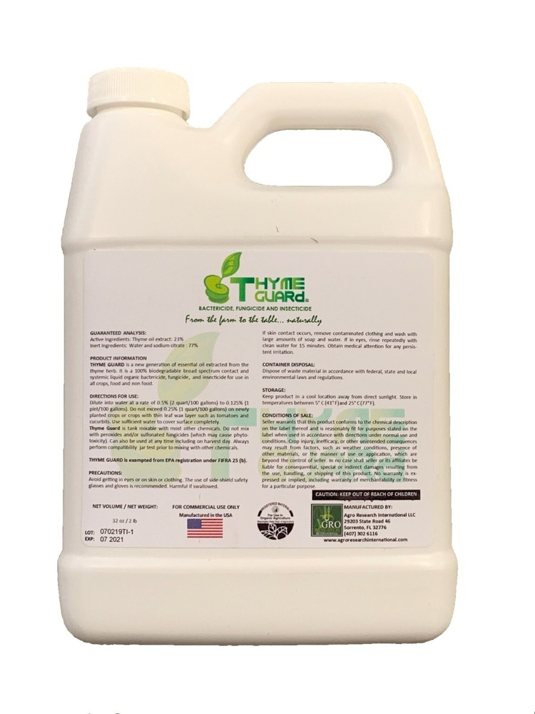 Thyme Guard - 1 Quart - Thyme Extract