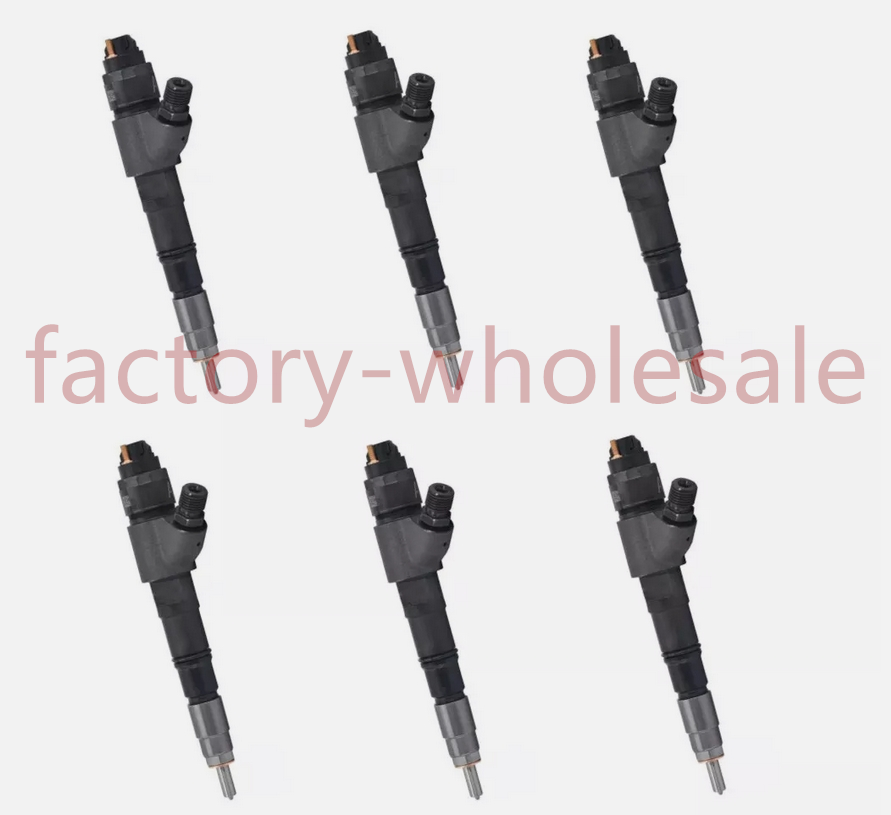 6X New Fuel Injector 0445120067 04290987 for Volvo L60F EC140C TAD650VE TAD660VE