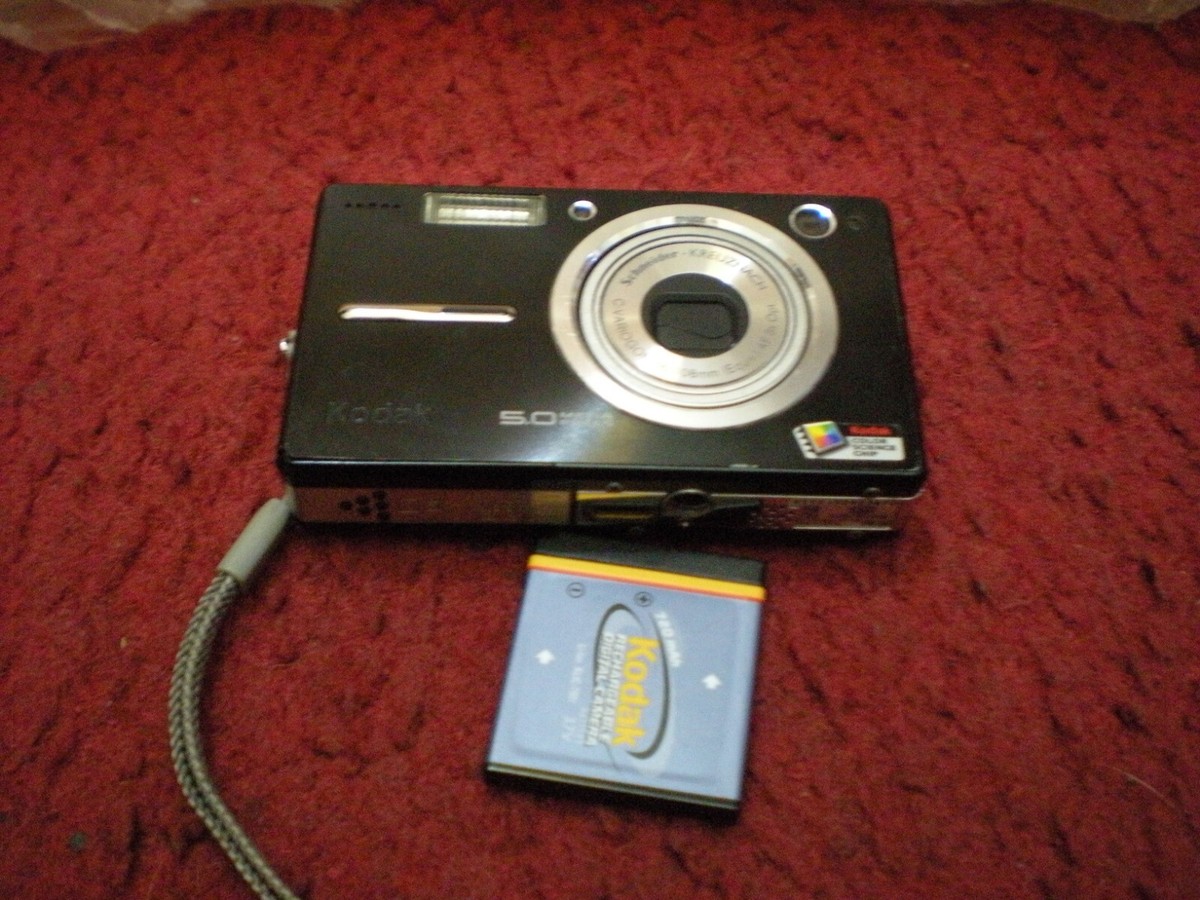 Kodak EasyShare V550 5.0MP 3x Digital Camera - Black | eBay