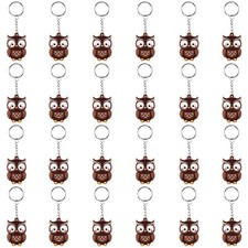 iMagitek 24 Pack Owl Keychains Keyrings Party Favors for Owl Party Supplies, ...