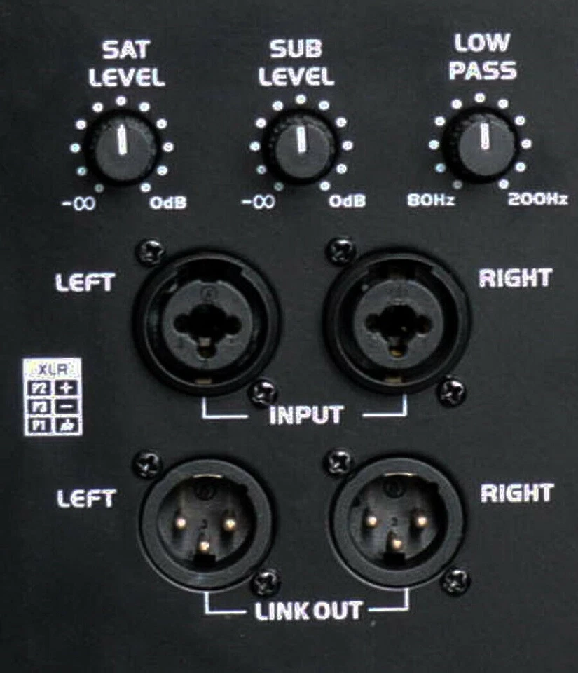 2.1 Aktiv-Verstärker-Modul 3 Kanal digital Sub+2x Sat PA - mit DSP 1000 watt - Bild 2 von 4