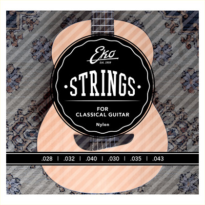 Eko Guitars Classical Guitar Strings | Saiten für Konzertgitarre | Nylonsaiten
