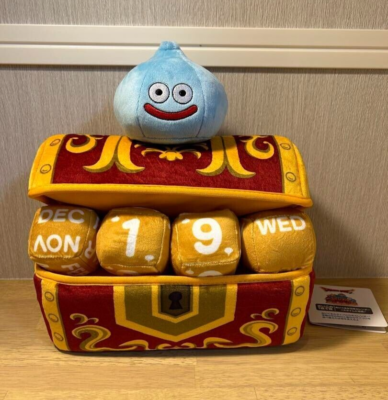 Dragon Quest Slime Treasure Chest perpetual calendar Plush Toy
