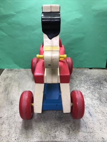Vintage 1976 Fisher Price Riding Horse Toddler Ride On - Cute! Read - Fast Ship! - Picture 12 of 23