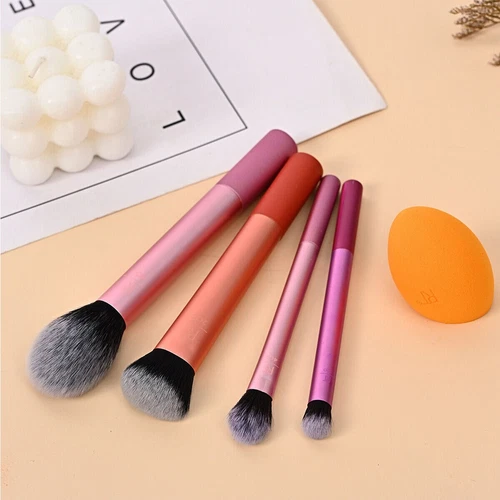 Real Techniques Makeup Brushes Set Foundation Smooth Blender Sponges Puff tool - Picture 4 of 8