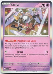 Klefki 096/198 Scarlet & Violet Holo Rare