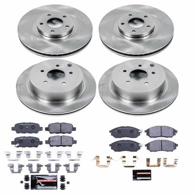 PowerStop Track Day Spec High-Performance Brake Pad and Rotor Kit