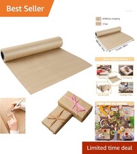 Multi-Use 15" x 394" Kraft Paper Roll - Wrapping, Crafts  Eco-Friendly Projects