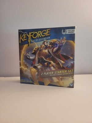 BRAND NEW Keyforge Age Of Acension 2 Player Starter Set Card Game