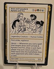 Anax and Cymede & Kynaios and Tiro MTG Mystery Booster 2 Play Test Card Regular 