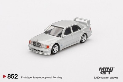 Mini GT Mercedes-Benz 190E 2.5-16 Evolution II Astral Silver