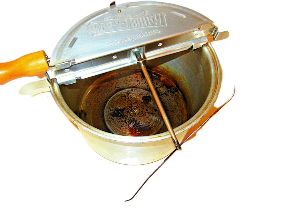 Wabash Valley Farms 原装漩涡爆米花爆米花/咖啡豆烘焙器 6 夸脱 — 第 4/4 张图片