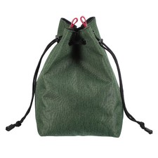 Drawstring Camera Bag, 6.69"x4.72"x9.45" Camera Bag with Camera Straps, Green