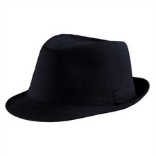 Dress Up America 942-B Fedora Hat- Black