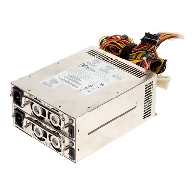 SUPERMICRO PWS-503R-PQ 500W REDUNDANT PSU CAGE mit 2x 500W PSU PWS-503R-1R