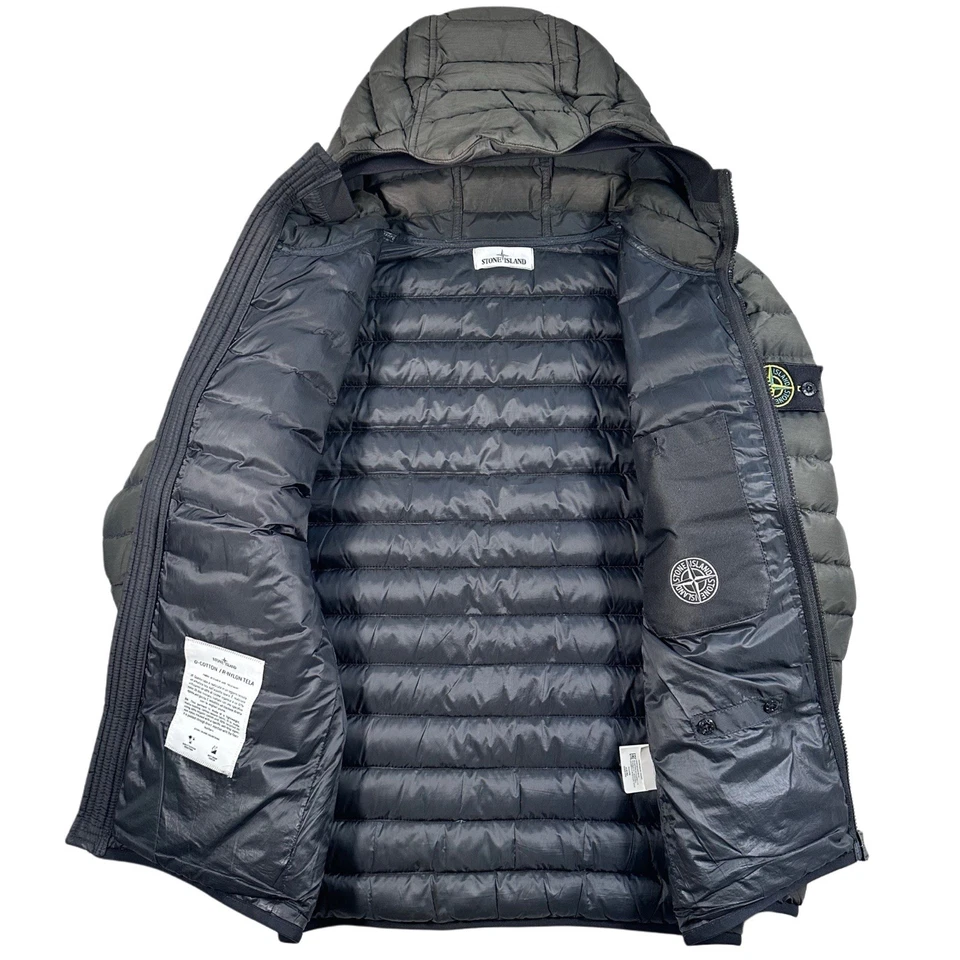Stone Island O-Cotton / R-Nylon Down Puffer Jacket (M) - Image 2 of 4