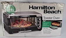Hamilton Beach 6-Slice Toaster Oven 31330D *TRAY DENTED*