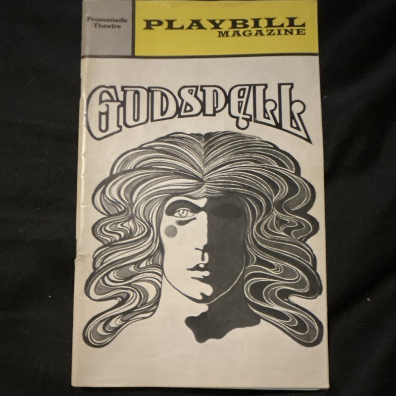 Theater Playbill Program - Godspell, Promenade Theatre Playbill Nov 1972